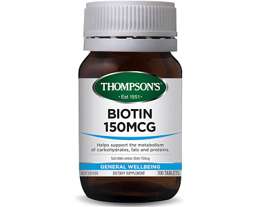 Thompsons Nutrition Biotin Review - For Hair Loss, Brittle Nails and Problematic Skin