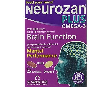 Vitabiotics Neurozan Plus Omega-3 Review - For Improved Cognitive Function And Memory