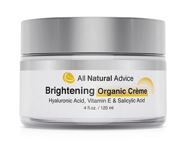 All Natural Advice Brightening Organic Creme Review - For Brighter Looking Skin