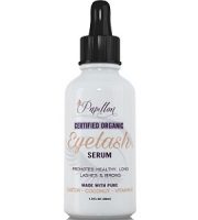 Papillon Certified Organic Eyelash Growth Serum Review - For Longer Lashes and Fuller Brows
